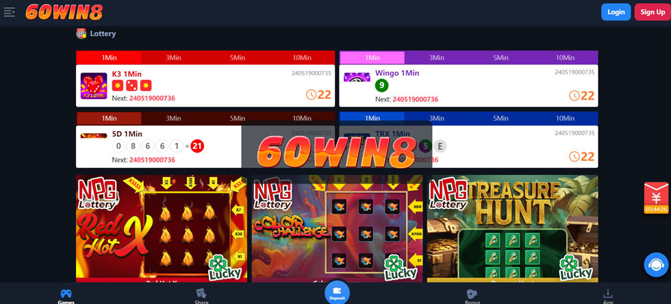 Kilalanin kami 60win online casino gaming service provider